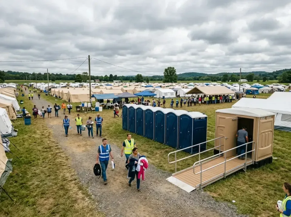 disaster-relief-camp-restrooms-010 — frequently asked questions, Dumpster & Portable Bathrooms Rental in Allegan, MI